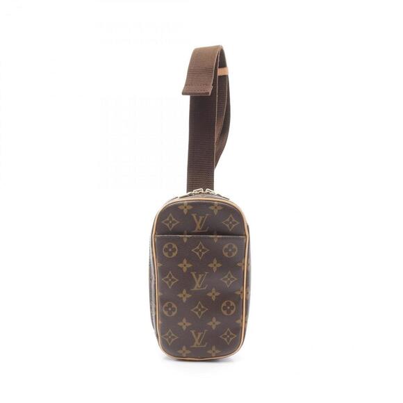 LOUIS VUITTON Brown Monogram Leather Fanny Pack - Picture 1 of 8